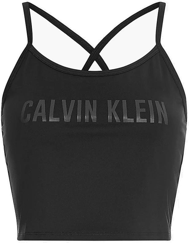 Majica brez rokavov Calvin Klein Cropped Tanktop