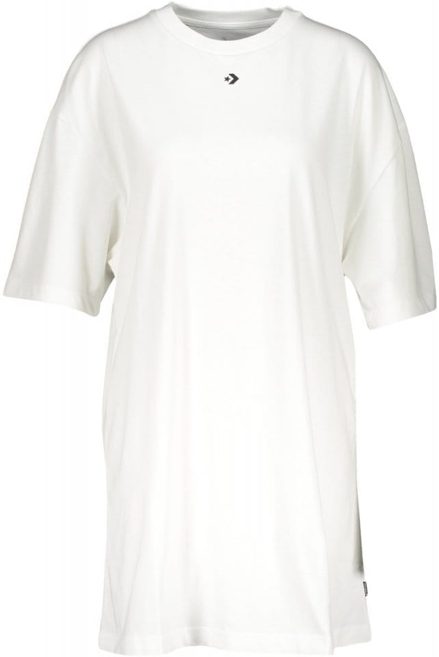 Majica Converse Wordmark Damen T-Shirtkleid Weiss F102