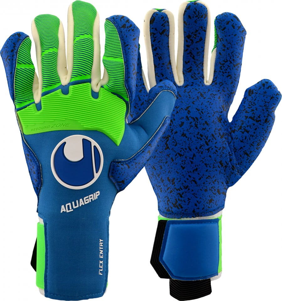 Vratarske rokavice Uhlsport Aquagrip NC Aqua