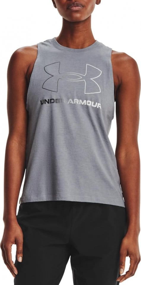 Majica brez rokavov Under Armour Live Sportstyle Graphic Tank-GRY