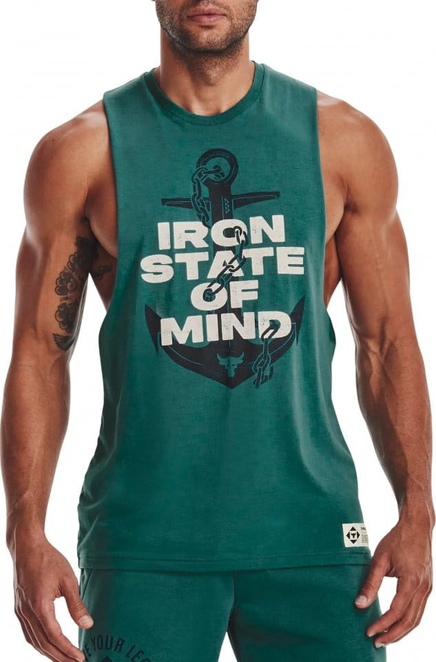 Majica brez rokavov Under Armour UA Ptj Rock State of Mind Muscle Tank