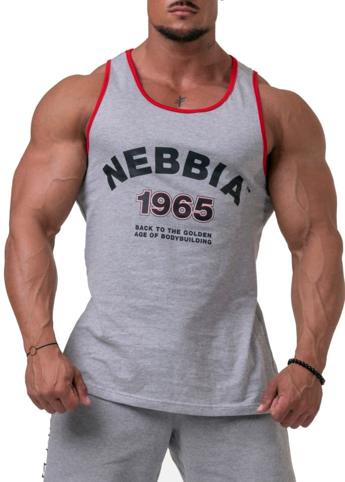 Majica brez rokavov Nebbia Old-school Muscle tank top