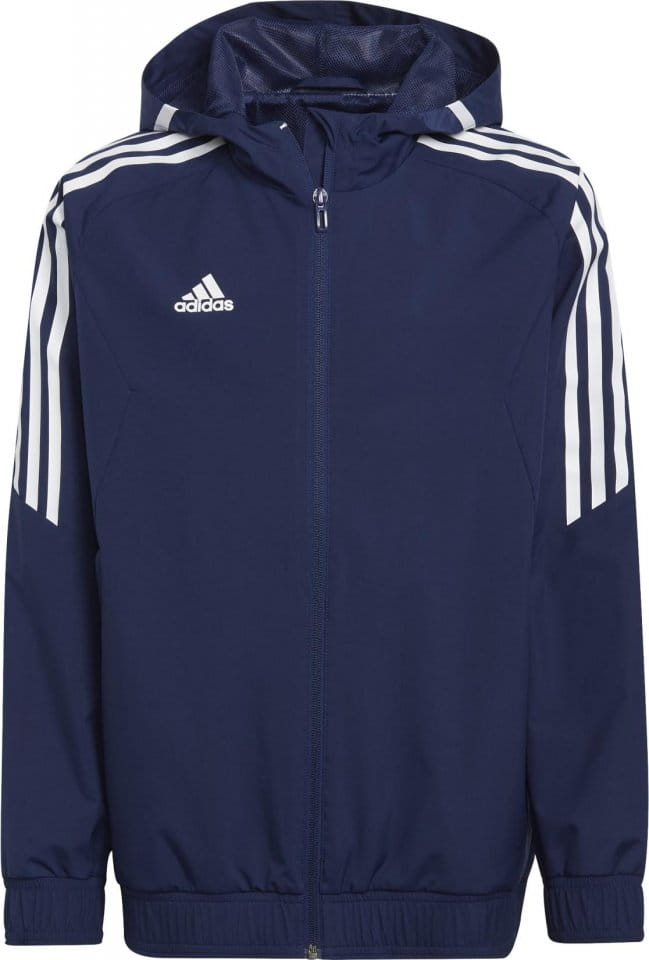 Jakna s kapuco adidas CON22 AW JKT Y
