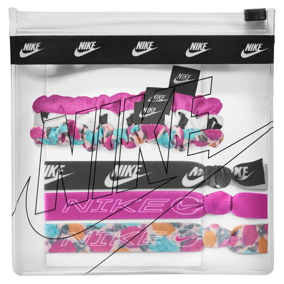Elastika Nike MIXED HAIRBANDS 6 PK WITH POUCH